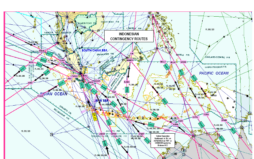 Enroute Chart Indonesia